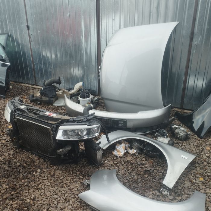 Audi a4 b6 przód zderzak maska pas przedni błotniki lampy LY7Q