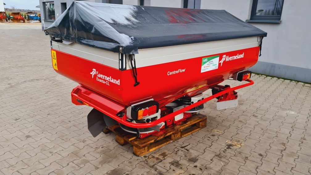 Rozsiewacz nawozu KVERNELAND EXACTA CL 2015r. 1500l, Limiter Amazone