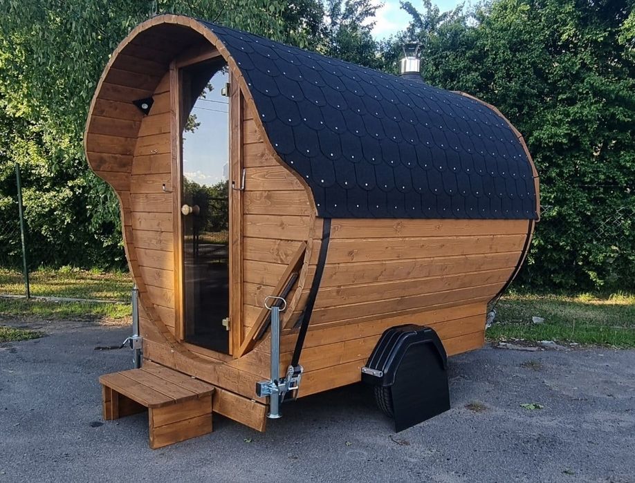 Wynajem sauny / jacuzzi  mobilnej 8os Niezpomniane chwile w otoczeniu