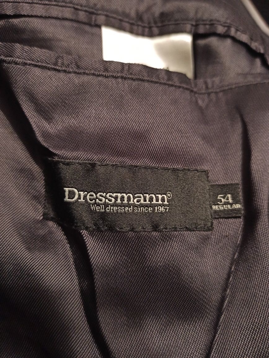 Płaszcz Dressmann r. XL (60% wełna, 15% kaszmir)