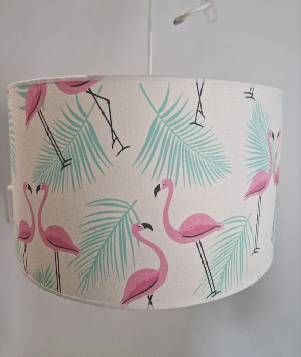 Lampa wisząca do pokoju dziecka, średnica 36cm, wys. 20 cm