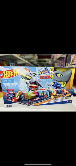 Ігровий набір Hot Wheels City Автомийка Суперакула (HTN82