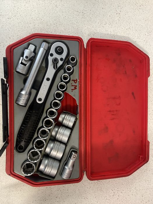 Vendo conjunto de chaves de caixa 1/2