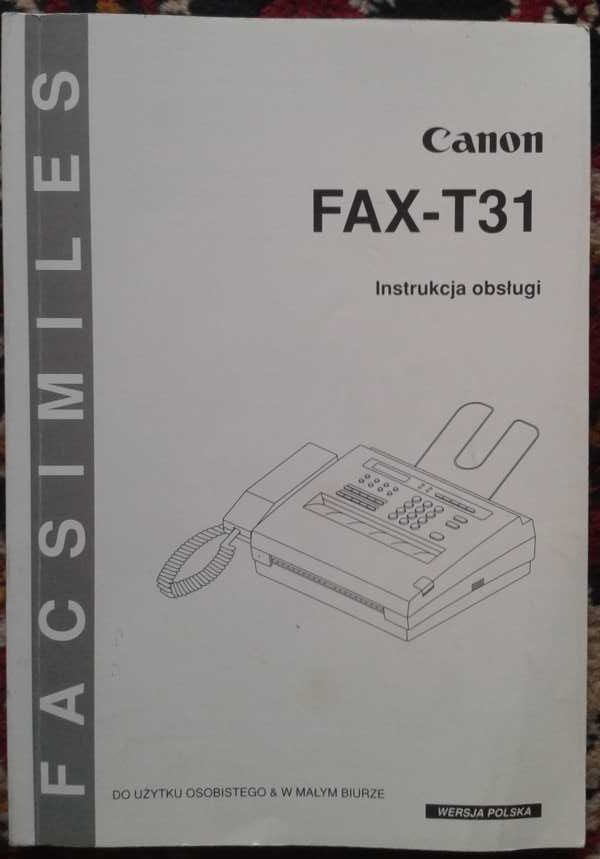 Fax Canon T31 ksero domowe