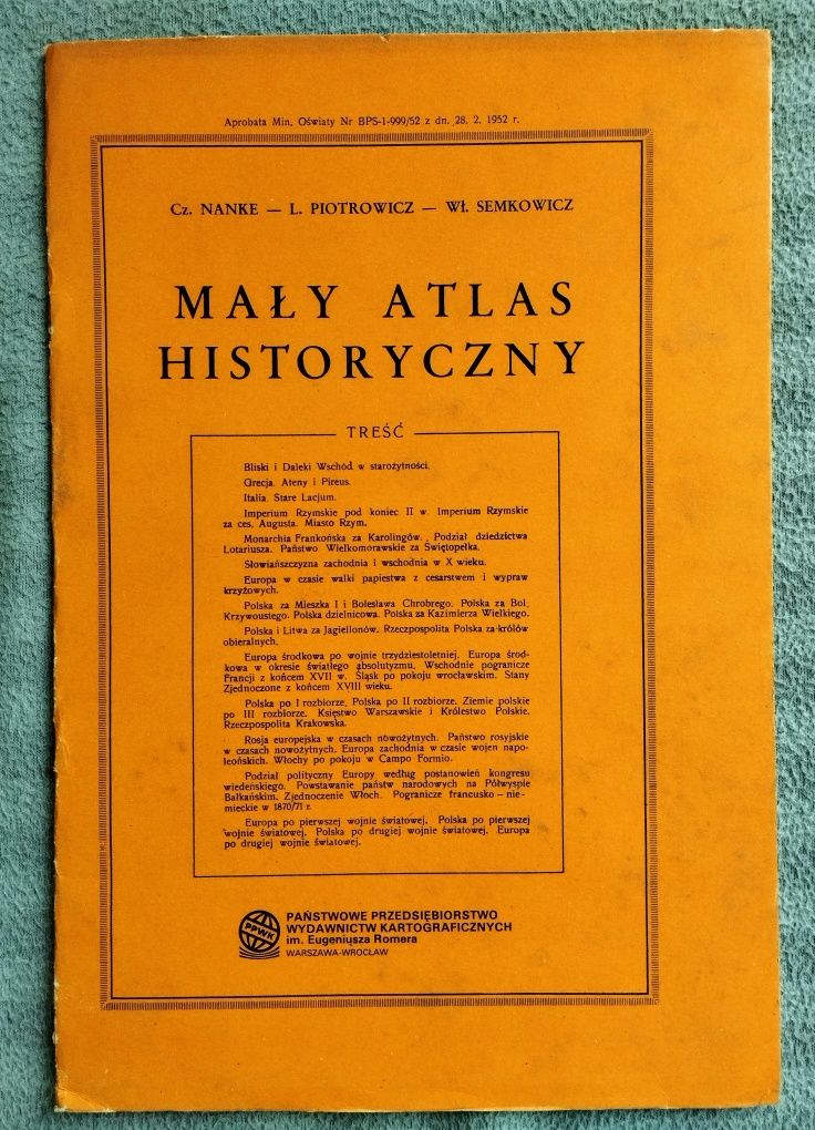 Zestaw Atlasy Historyczne