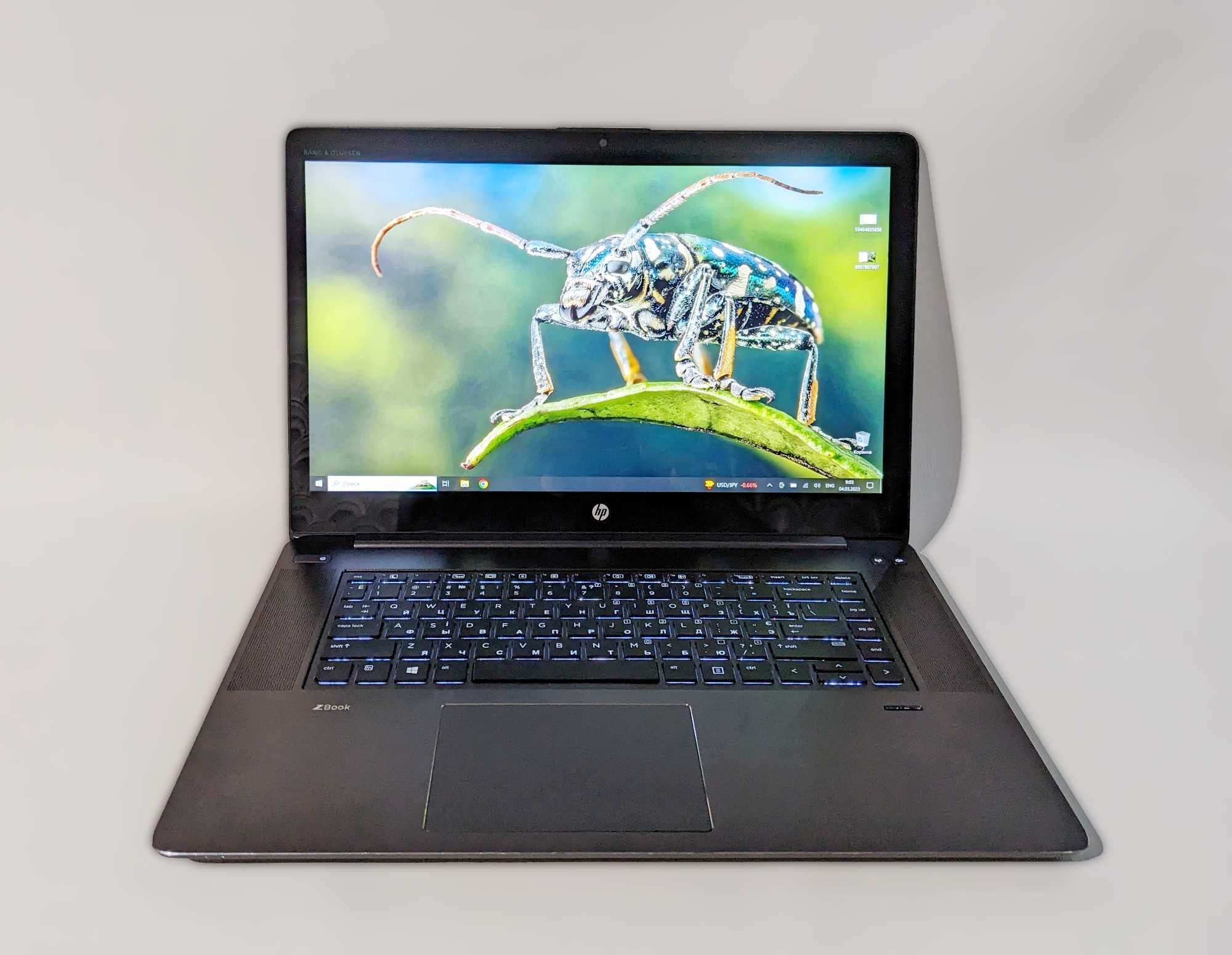 Сенсорный HP ZBook Studio G3/Xeon/3.7GHz/IPS/16G_RAM/1TB_SSD/TBD/Nvid