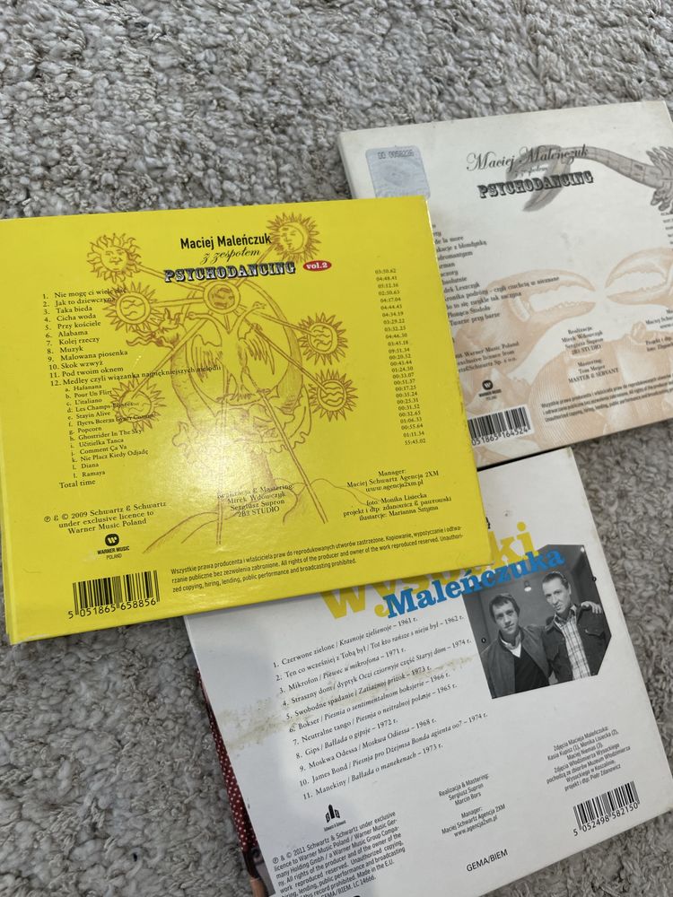 Maciej Maleńczuk z zepsolem Psychodancing 3 CD Wysocki