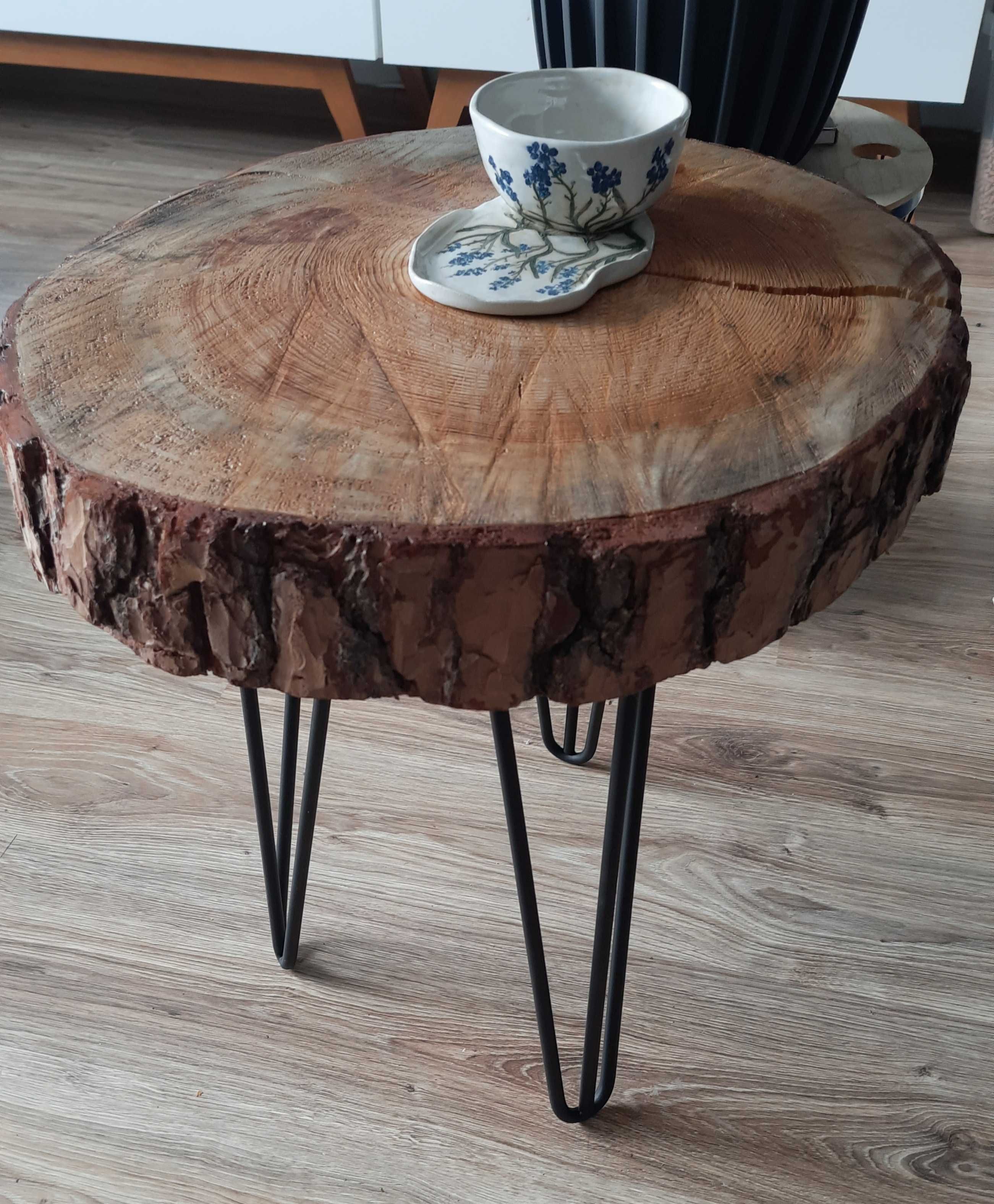 Stolik plaster drewna