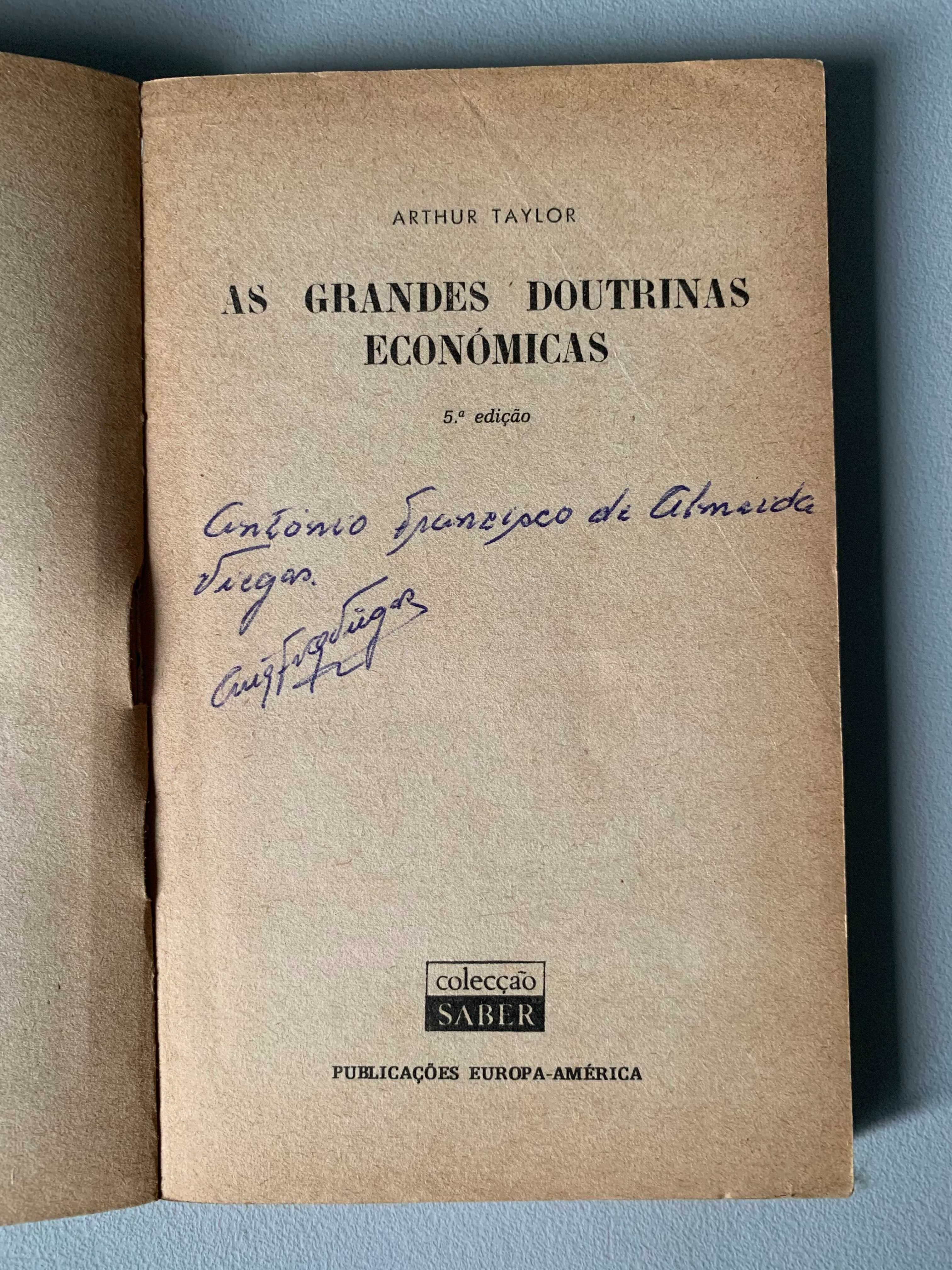 As Grandes Doutrinas Económicas, de Arthur Taylor