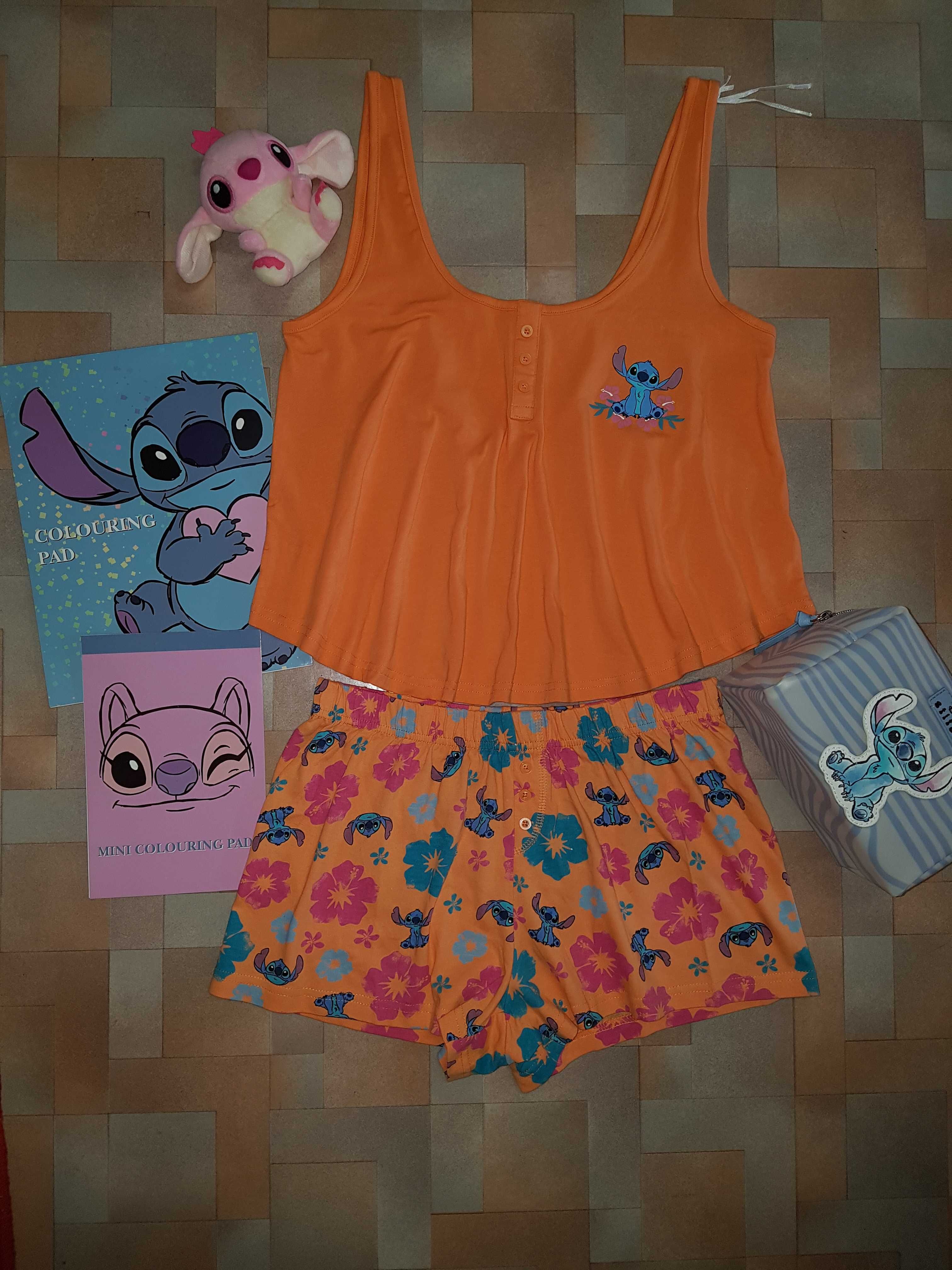 Нереально яркая, красивая пижама, комплект Стич, Stitch Disney 2XS-XS