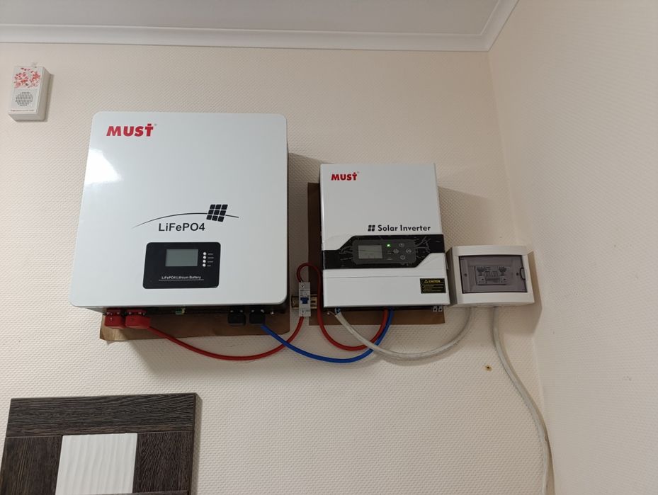 Установка подключение инвертора