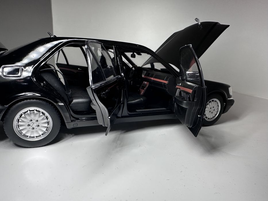 Mercedes-Benc S600  w-140 black  1/18