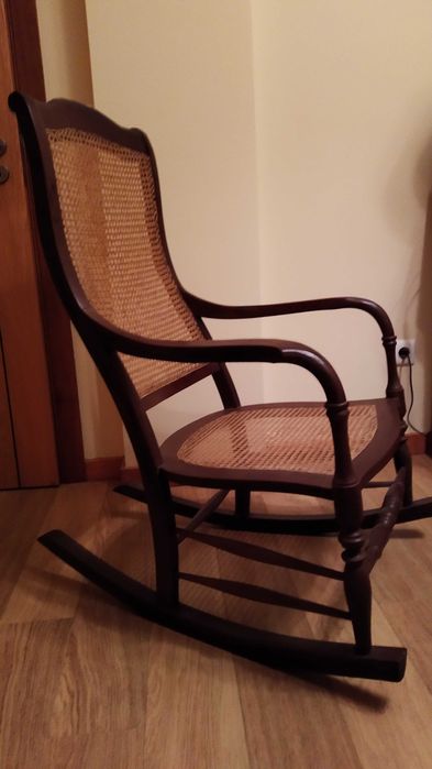 Cadeira de Baloiço em Palhinha