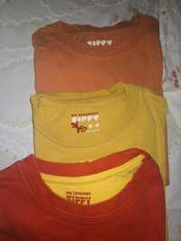 T-Shirts Zippi C&A Novas 14 e 8 anos. Vermelha Amarela Laranja