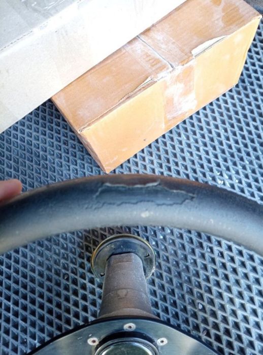 Спортивний руль кермо момо momo racing +перехідник+сигнал