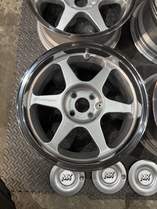 Alufelgi MK Motorsport 4x100 7,5j 16" po renowacji wysylka E30 Golf vw