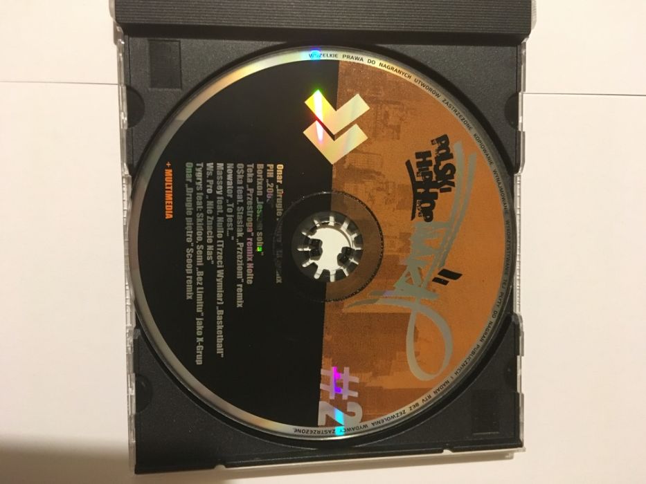 Polski hip hop składanka CD