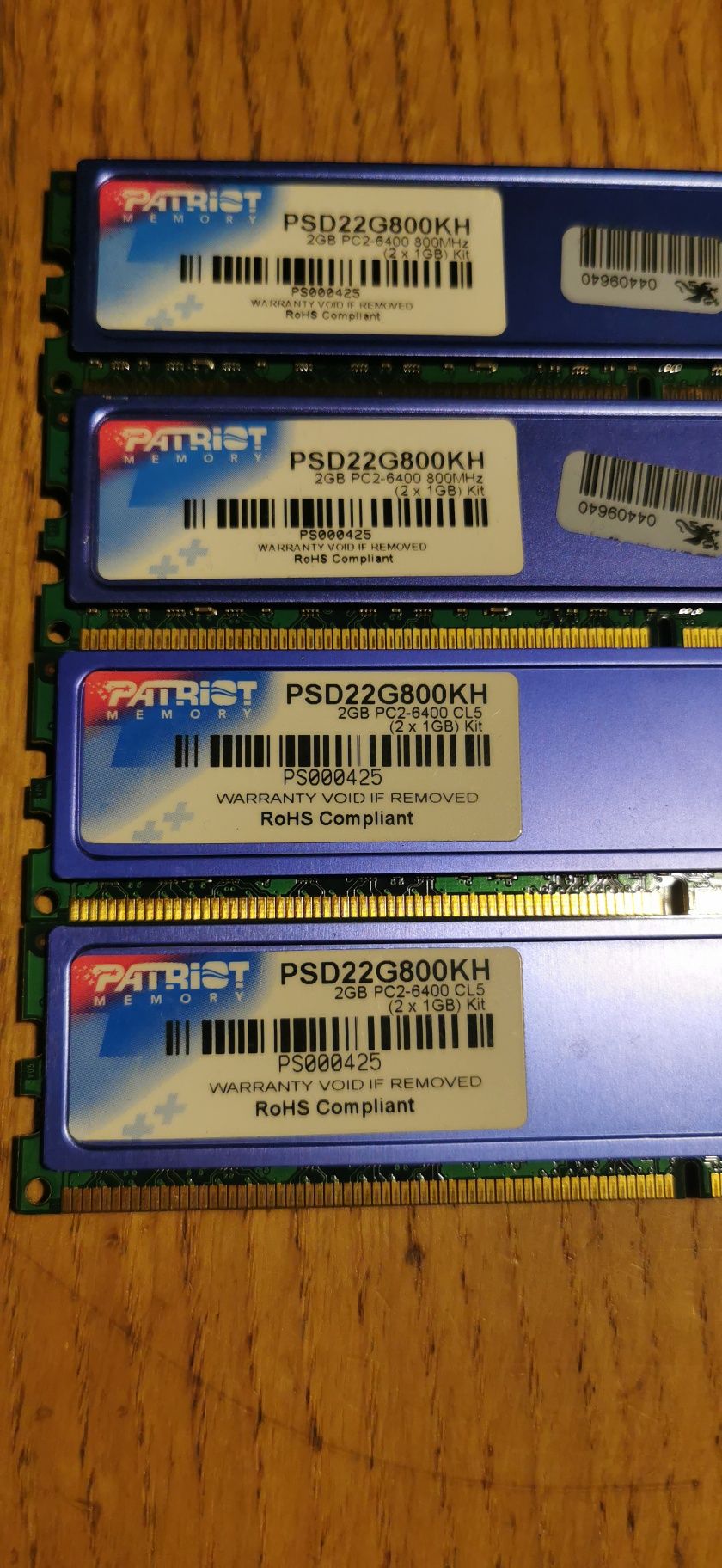 Pamięć 4GB DDR2 800Mhz Patriot PSD22G800KH