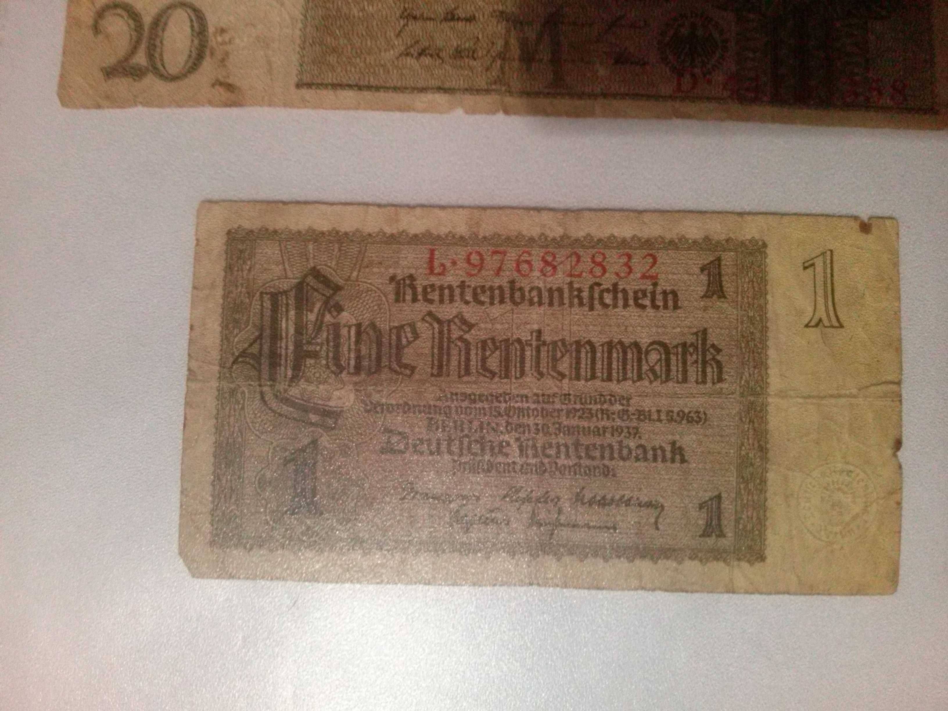 Banknoty Niemieckie Przedwojenne