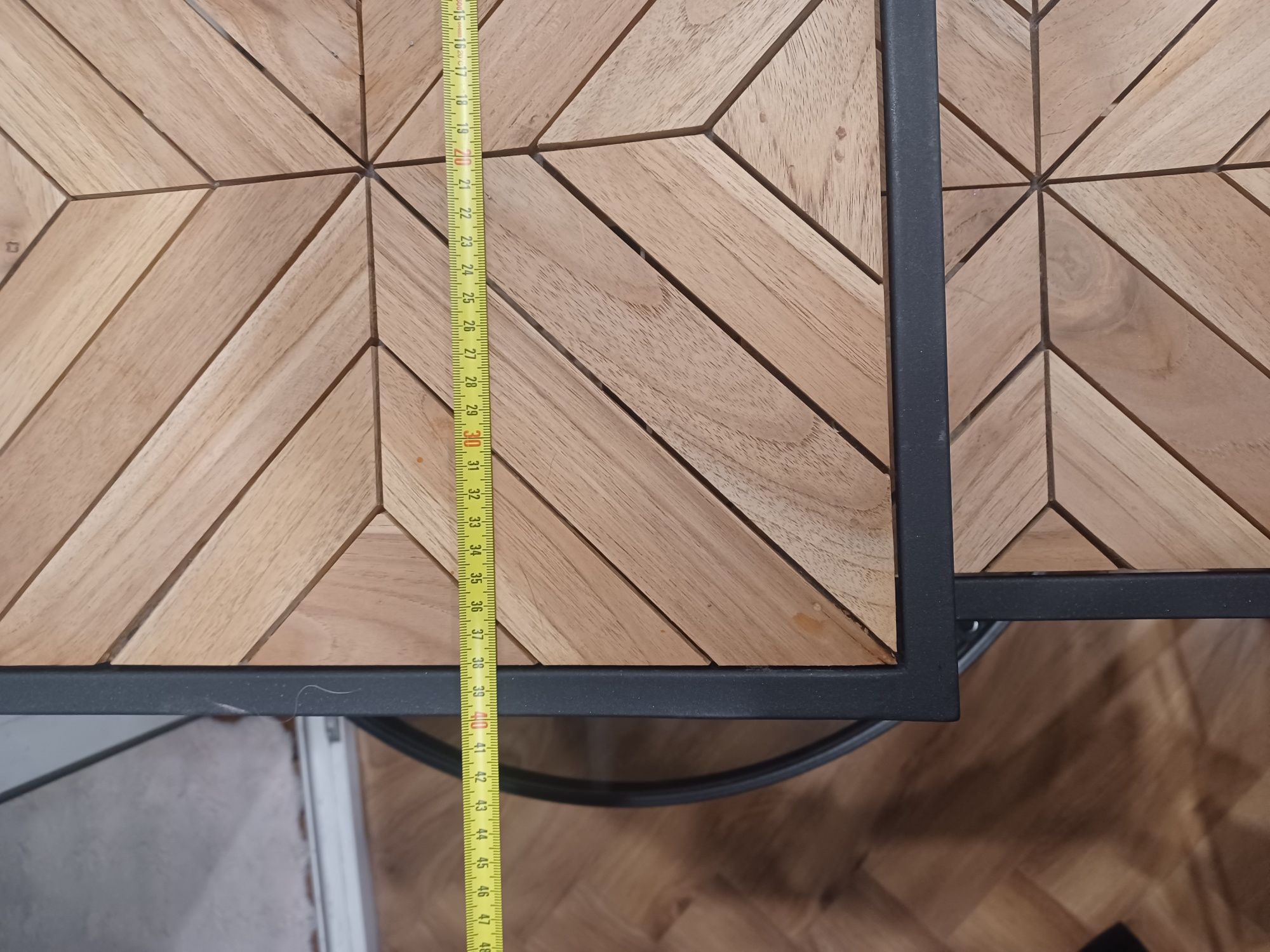 Stolik stoliki pokojowe 2 szt .40 i 34 cm