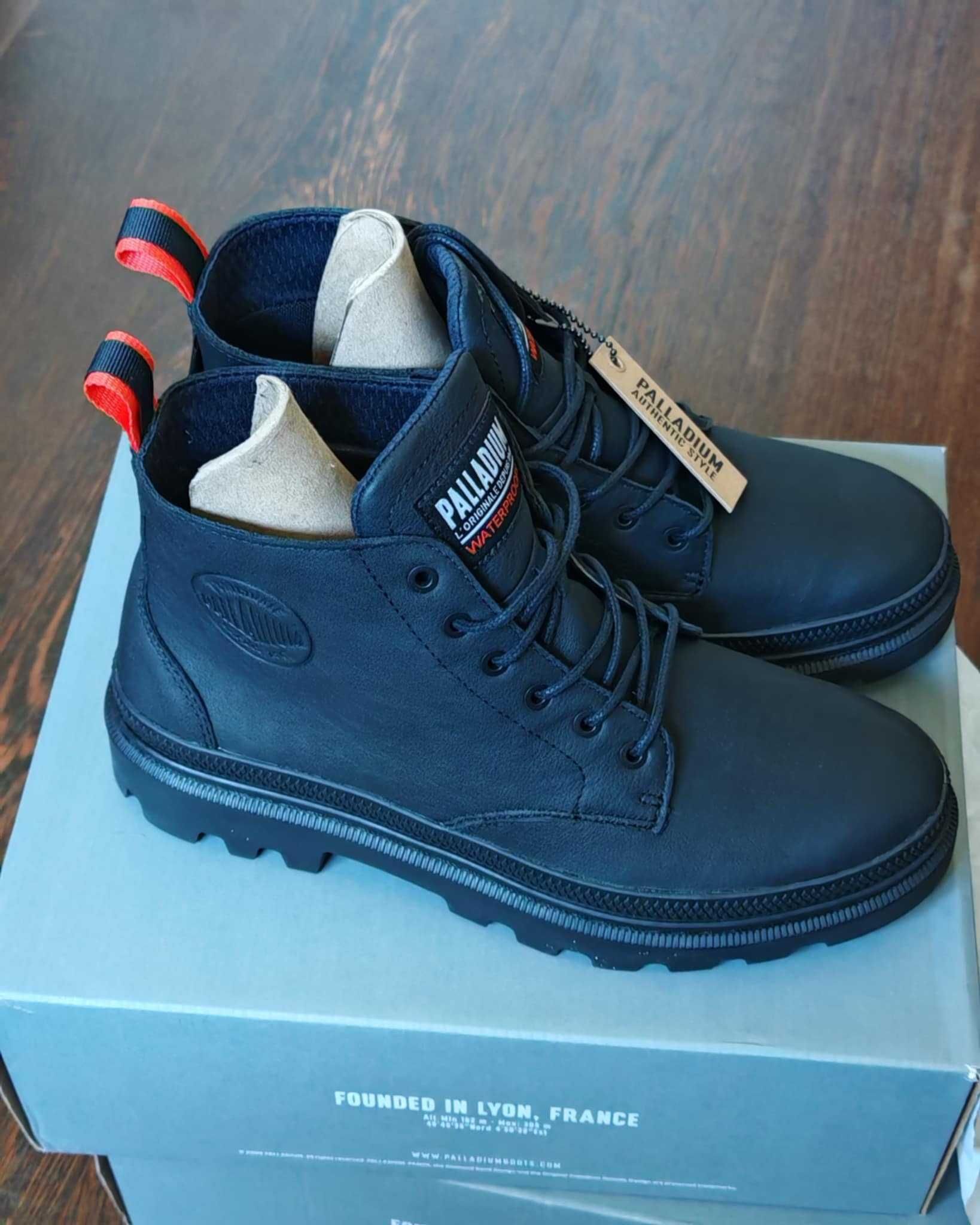 Palladium Pallatrooper Hi WP+ Black