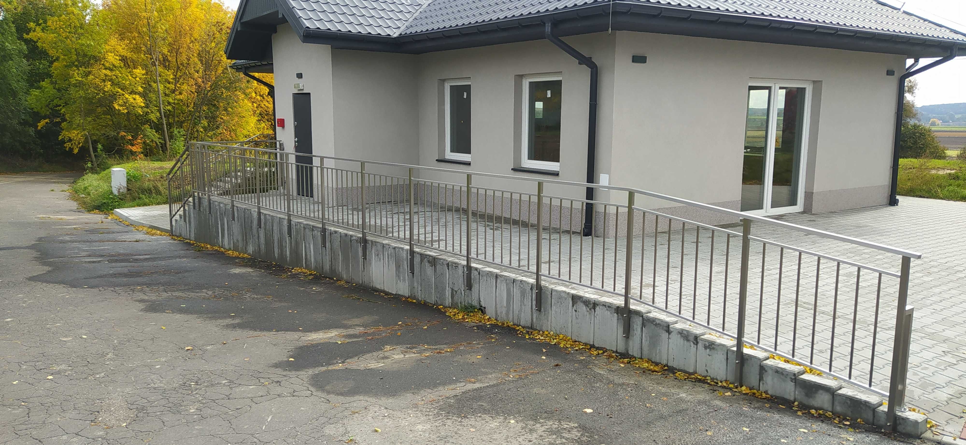 Balustrady nierdzewne i szklane, inox Skawina, Myślenice, Kraków