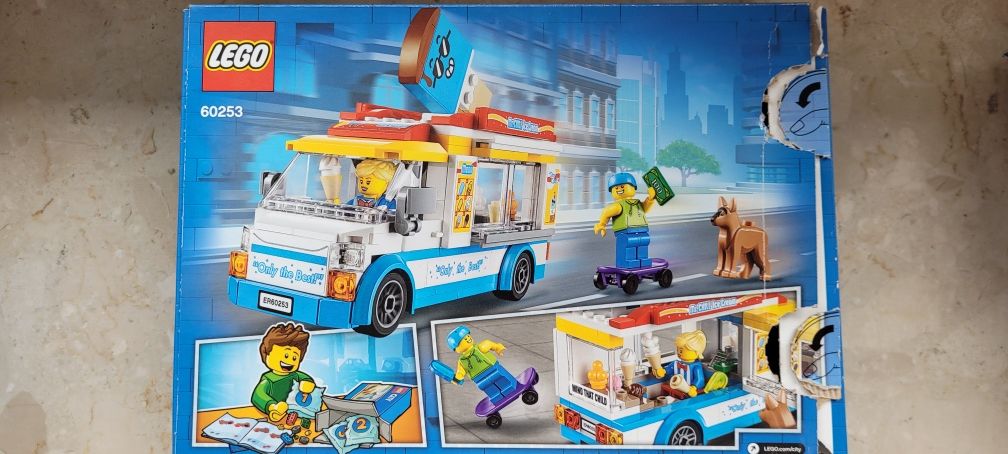 Lego 60253 furgonetka z lodami zestaw kompletny