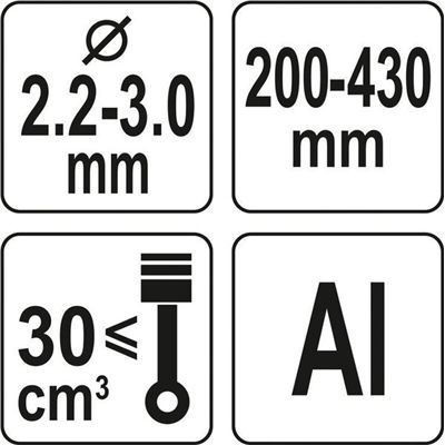 Głowica Do Podkaszarki Żyłkowa M10 Turbo Alu Yato