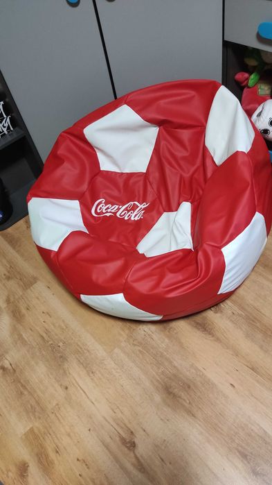Kolekcjonerska pufa Cocacola