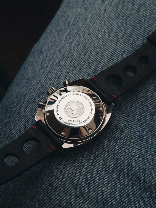 Cronógrafo Caunymatic Ref. 965090 Valjoux 7750