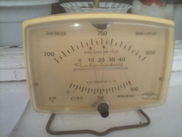 Барометр термометр