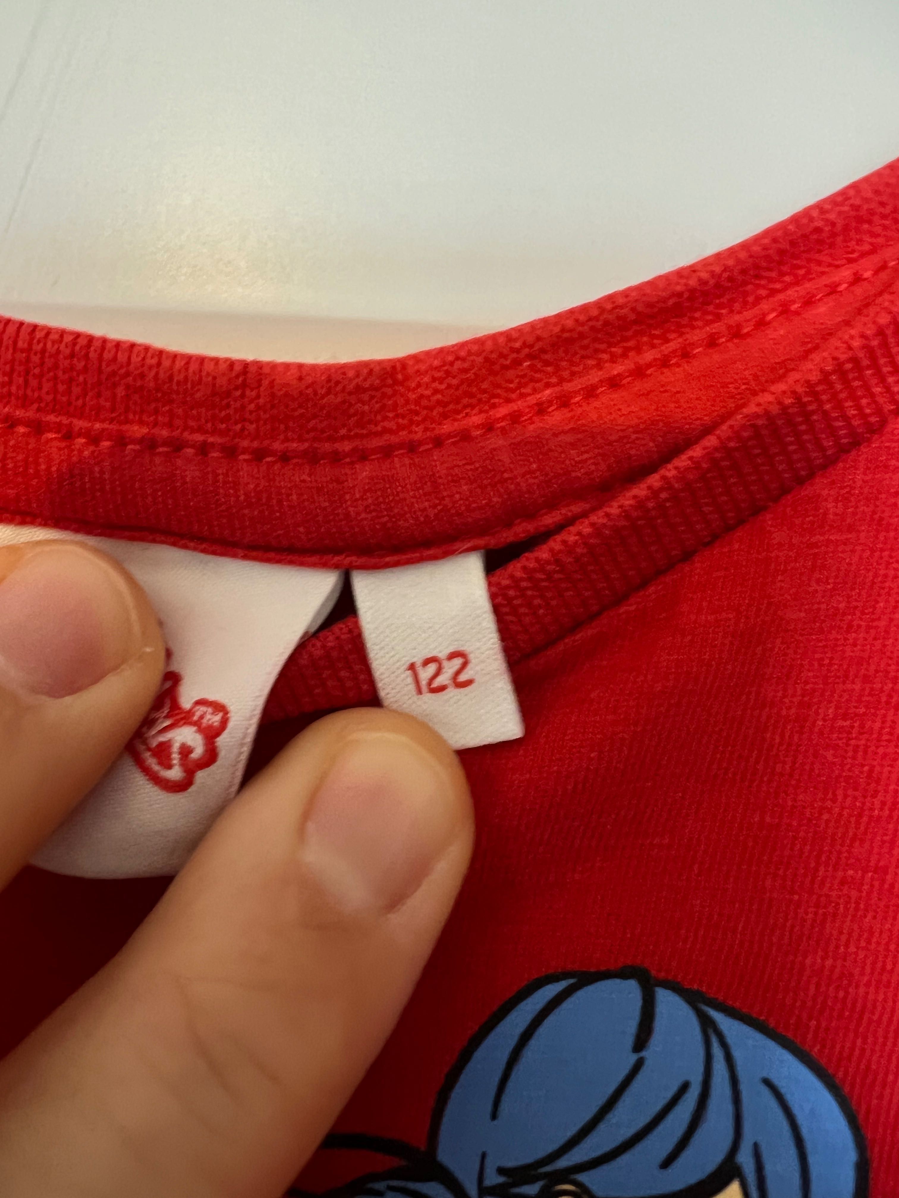 Sukienka Biedronka, Miraculus, Lady Bug, rozmiar 122