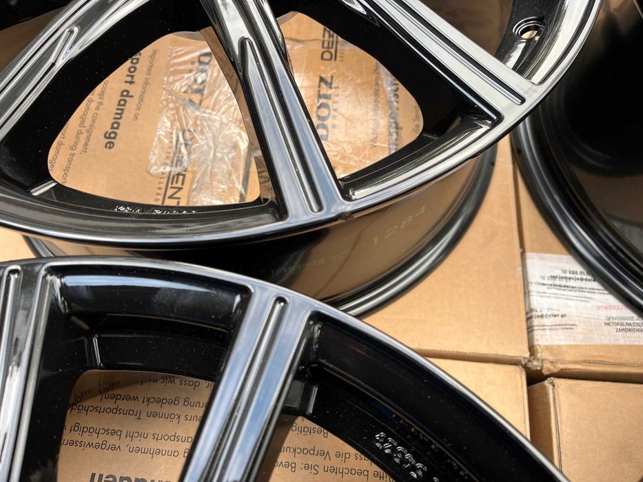 4x felgi AEZ MONTREAL black 18" roz. 5x108 ET 50,5 VOLVO V60 V90 XC60