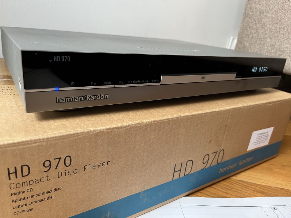 Harman Kardon HD970 odtwarzacz CD Przetwornik D/A wzorowy stan HiFi