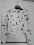 Bluza damska z dinozaurami Shein rozmiar XS typu crop