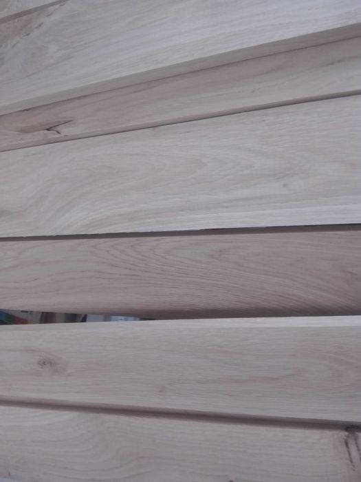 Dębowa deska 130 cm x 7 cm heblowana