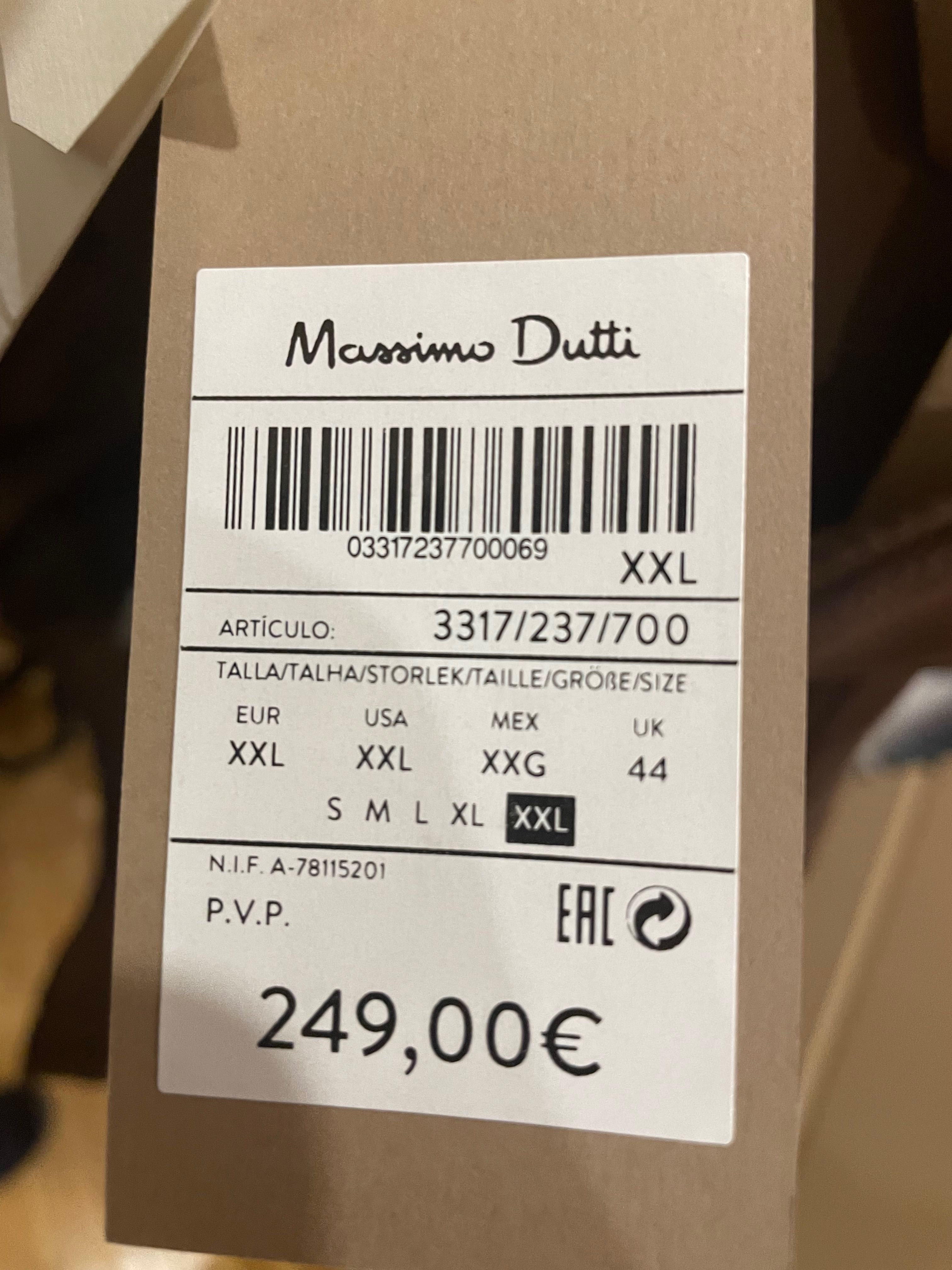 НОВА Куртка шкіряна MASSIMO DUTTI (оригінал)