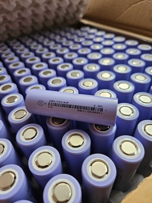 Nowe ogniwo 21700 wysokoprądowe EVE 40P jak Samsung 40t molicel
