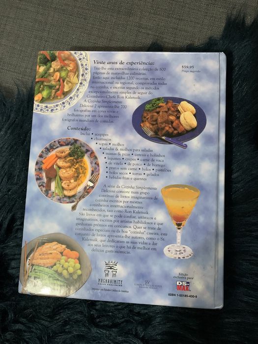 Livro culinaria Cozinha simplesmente Deliciosa 2