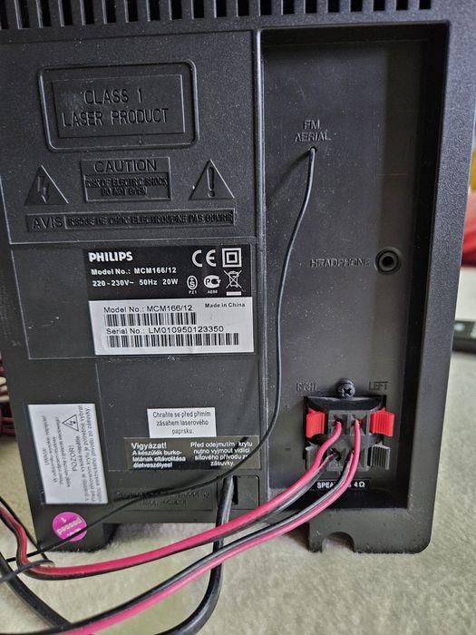 Mini wieża philips pilot USB