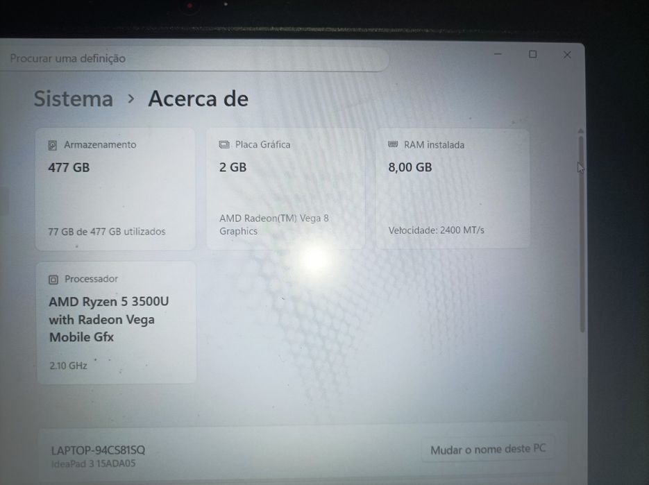 Lenovo ideapad 3