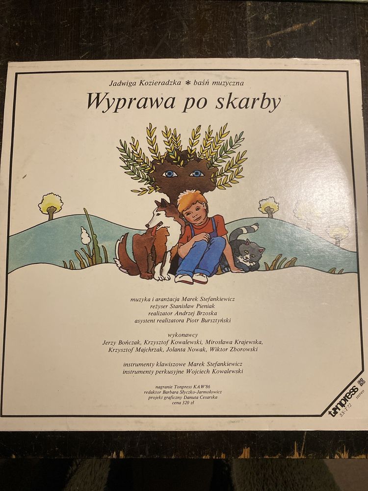 Wyprawa po skarb płyta winylowa winyl