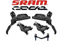 NOWE Sram Code R hamulce hydrauliczne 4-tłoczkowe 200cm + 1 adapter FV