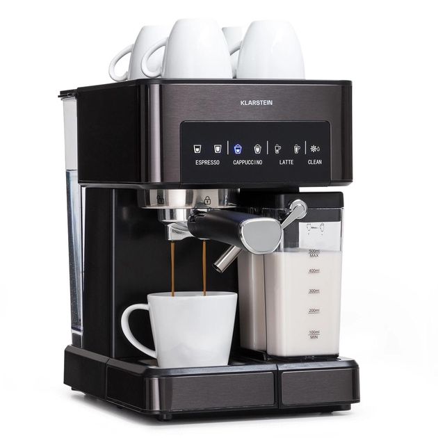 Еспресо машина 20 бар Кавоварка ріжкова Arabica Comfort Klarstein