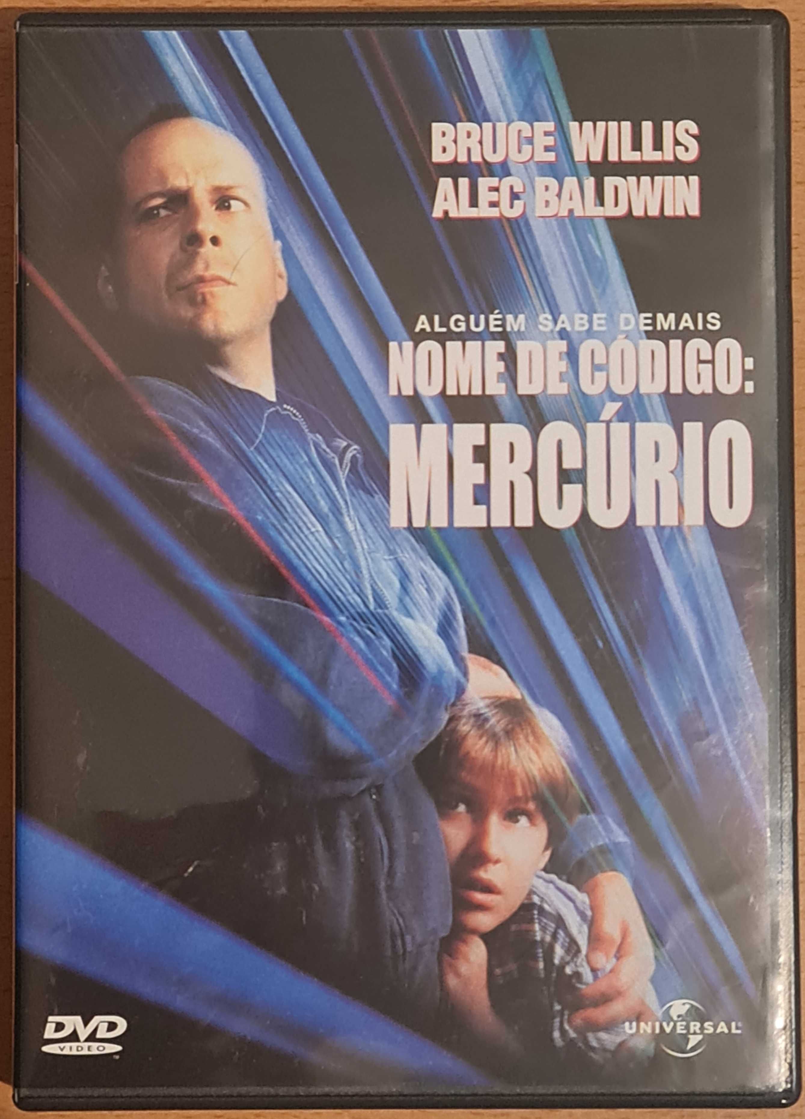 Filme DVD original Nome de Código - Mercúrio