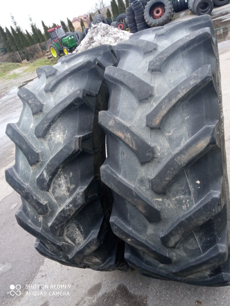 420/70R30 Trelleborg opony używane rolnicze para