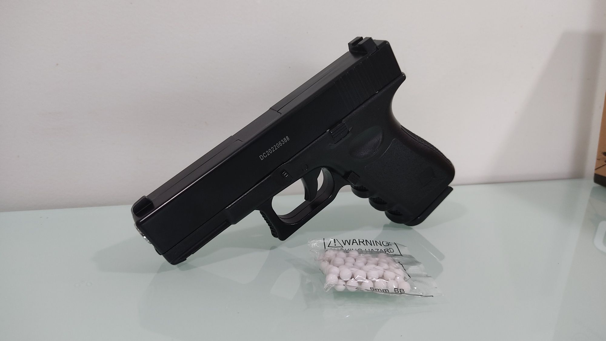 Pistola Airsoft Glock 19 Full metal (NOVA)