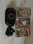 PSP 3004 + 3 Gry