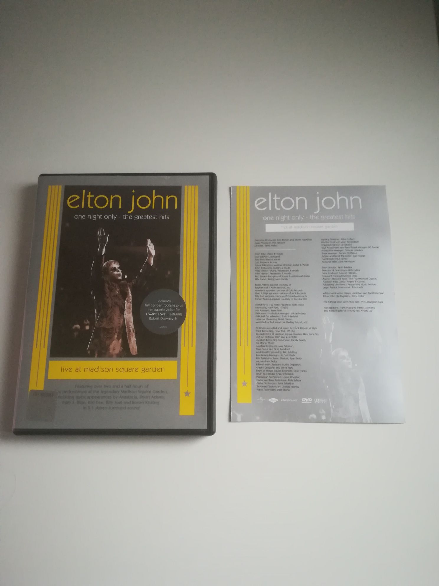 Elton John - One Night Only: The Greatest Hits Live  2000 DVD