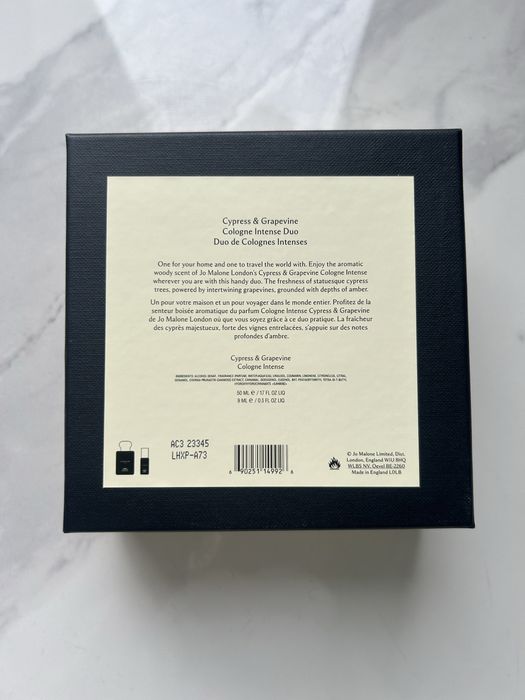 Jo Malone London Cypress & Grapevine Cologne Intense Duo woda kolońska